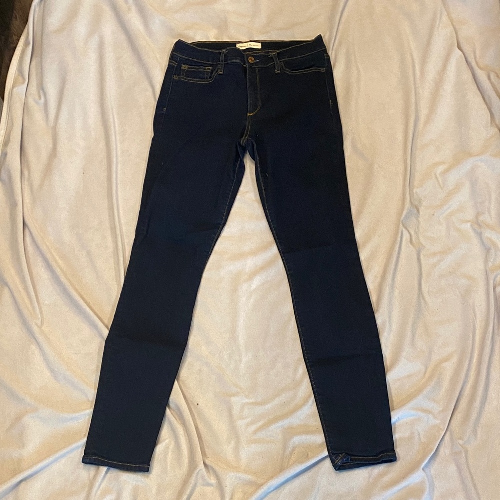 GAP Dark Blue Skinny Jeans for Women